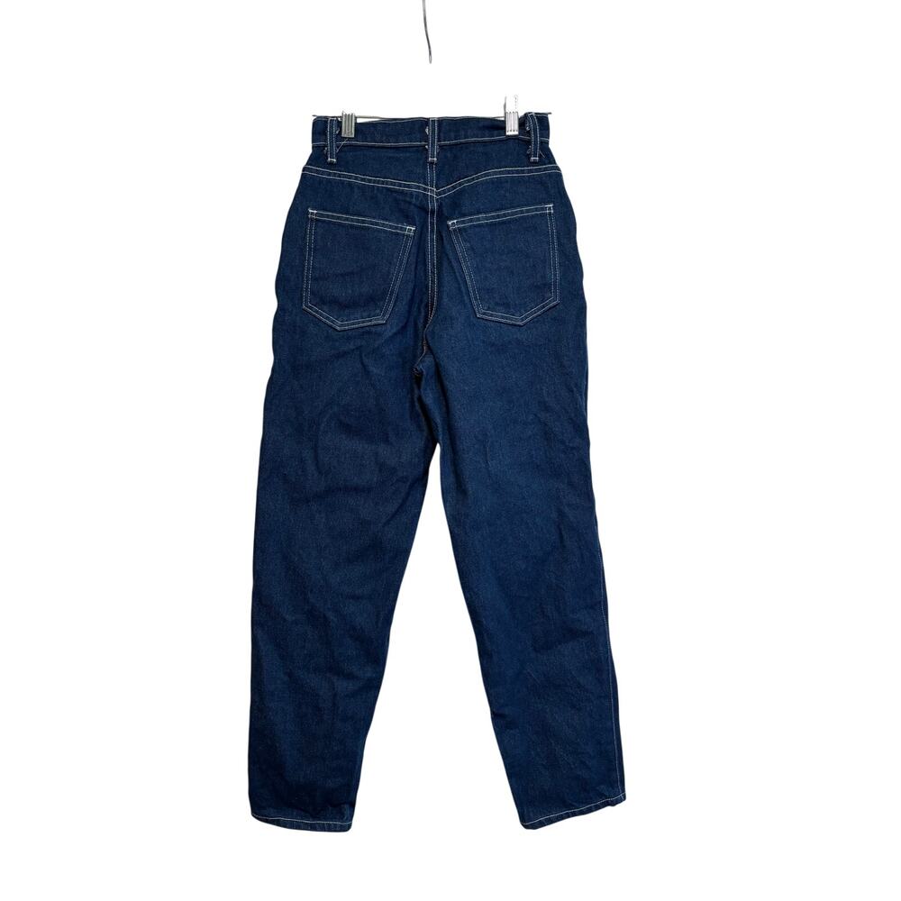 Unbranded Women's Raw Indigo High Rise Jeans 100% Cotton 26x28 USA - Picture 8 of 10
